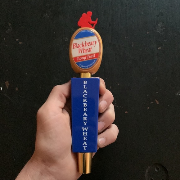 Long Trail Ale Blackberry Wheat beer tap handle - Picture 4 of 4